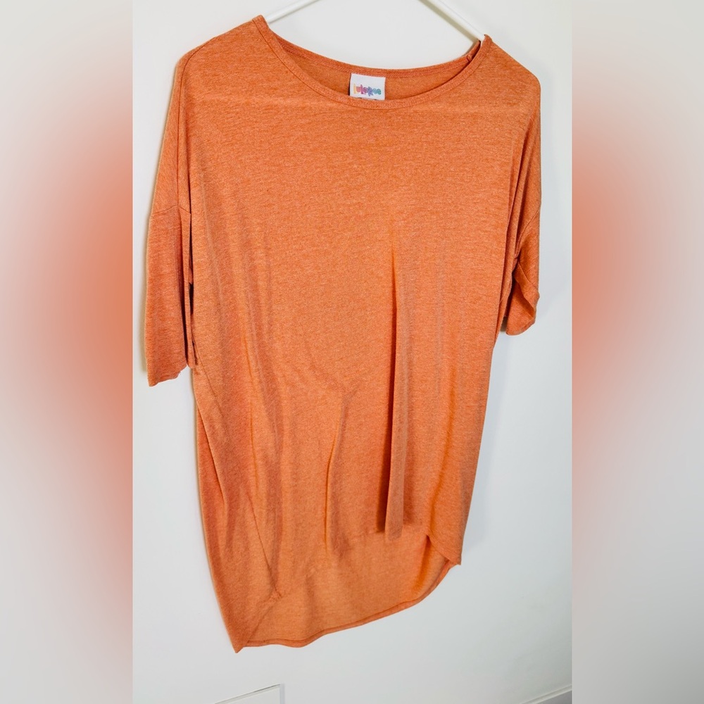 LuLaRoe Orange Short Sleeve Tee